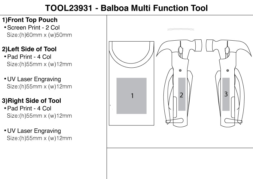 Balboa Multi Function Tool