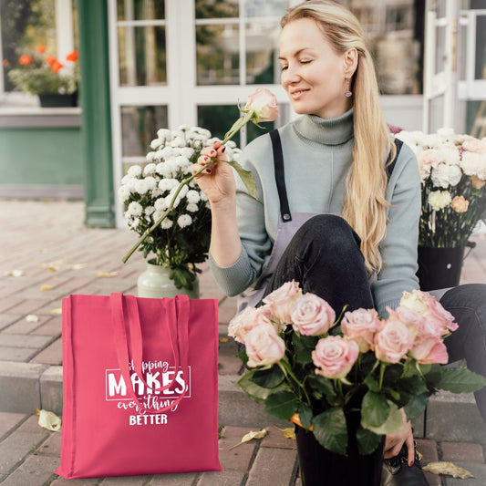 Cotton Colour Shopper