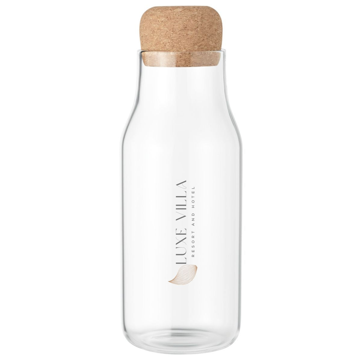 650ml Natural Glass Bottle