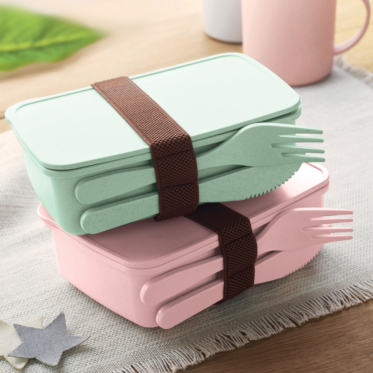 Bamboo Lunch Box Set