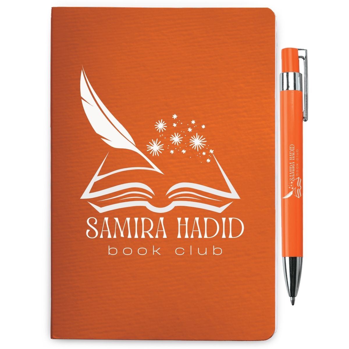 Scripted Style Notebook & Pen Set