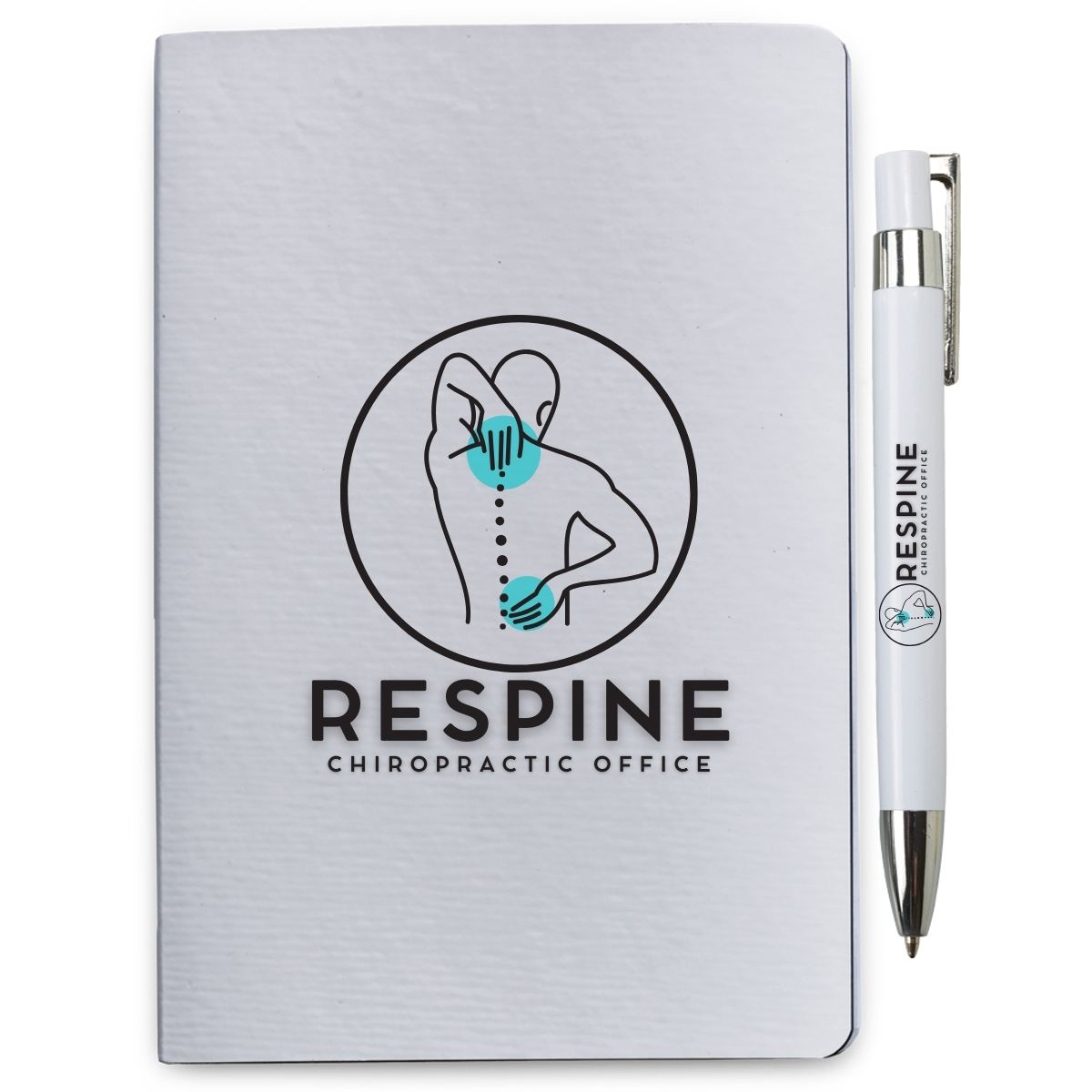 Scripted Style Notebook & Pen Set