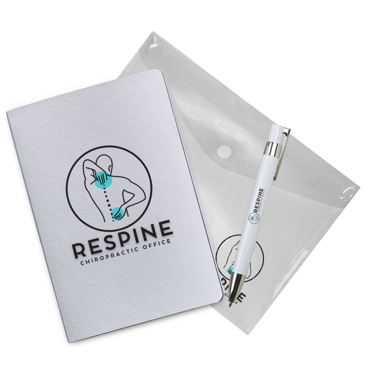 Scripted Style Notebook & Pen Set
