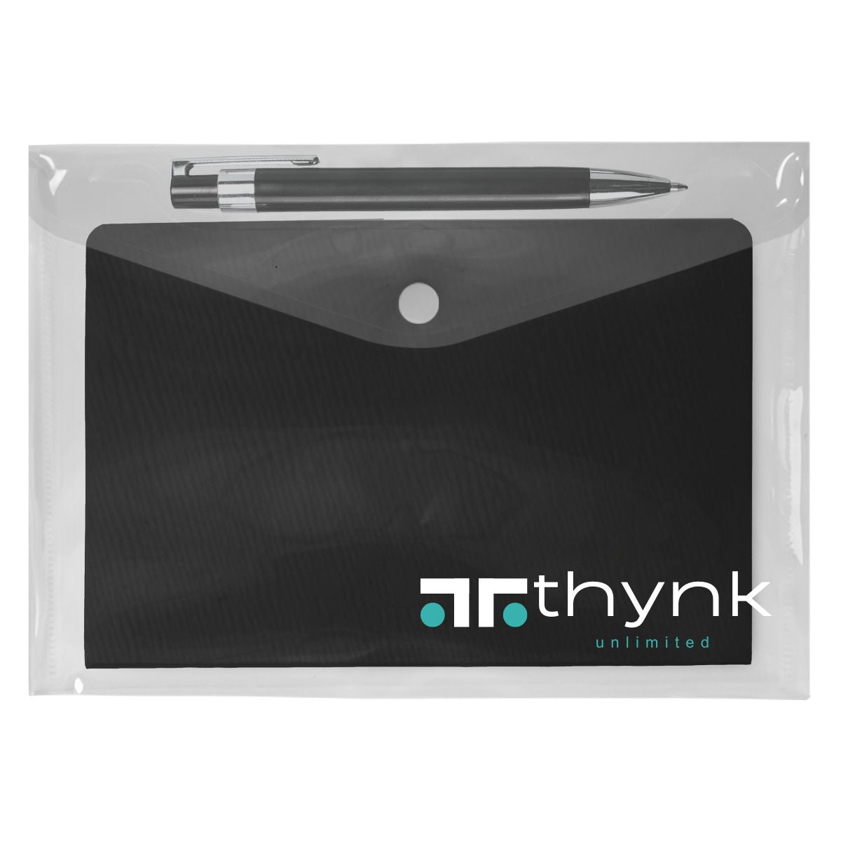Scripted Style Notebook & Pen Set