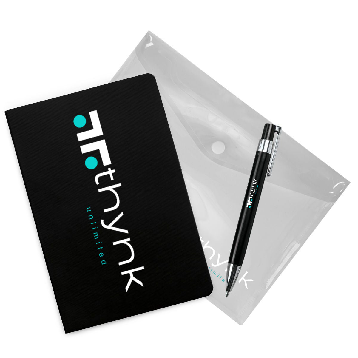 Scripted Style Notebook & Pen Set