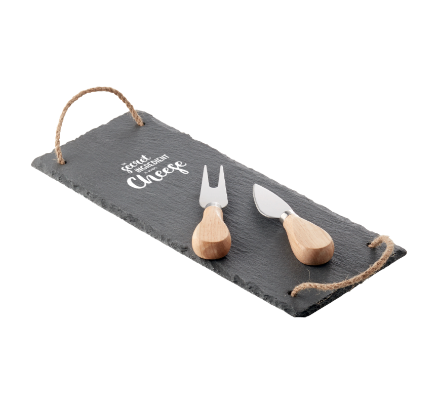 Slate Cheeseboard Set