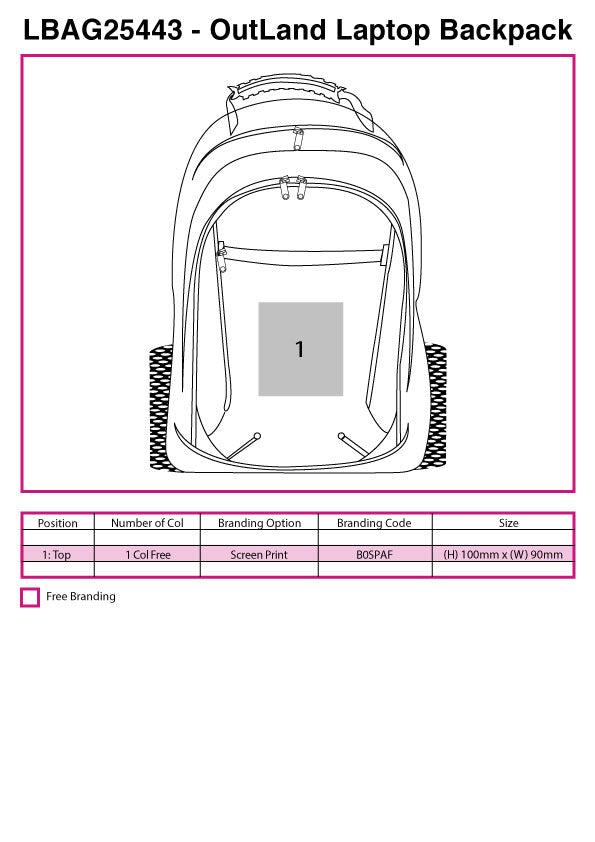 OutLand Laptop Backpack